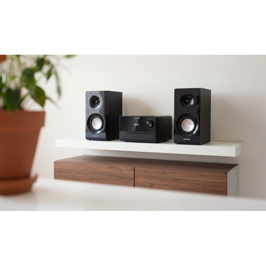 BLAUPUNKT MS49DAB Mikro hi-fi süsteem must – 2