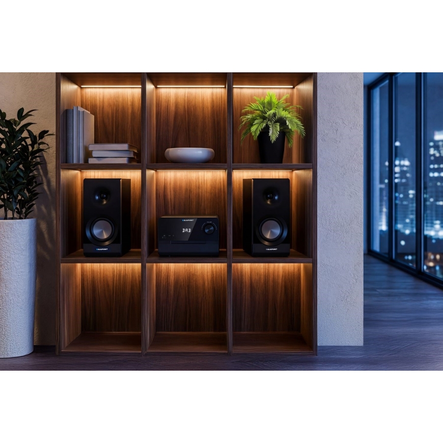 BLAUPUNKT MS49DAB Mikrohifi sistēma melnā krāsā – 3