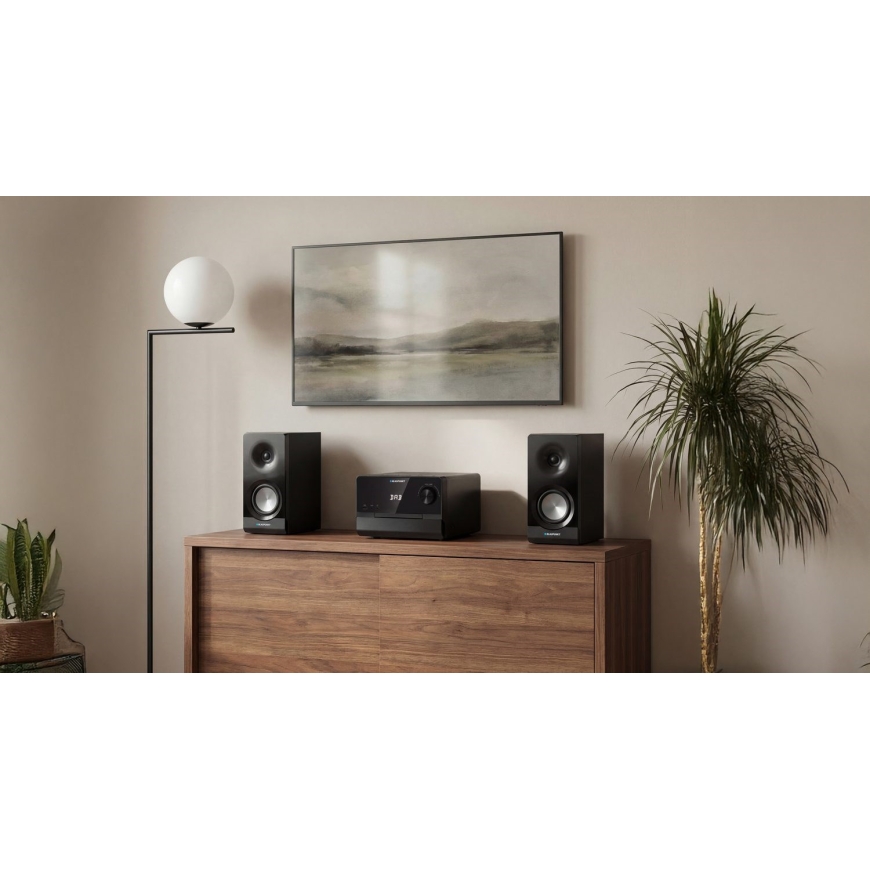 BLAUPUNKT MS49DAB Mikrohifi sistēma melnā krāsā – 4