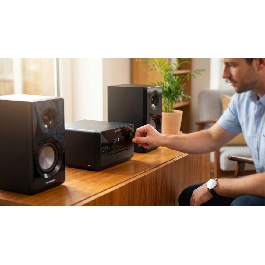 BLAUPUNKT MS49DAB Micro hi-fi system black – 5