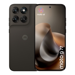 Motorola moto g77 17,3 cm (6.8") Hybridi-Dual SIM Android 16.0 5G USB Type-C 8 GB 128 GB 5200 mAh Musta