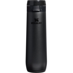 Stanley Flowstate™ pavasara ūdens pudele, 590 ml, melna