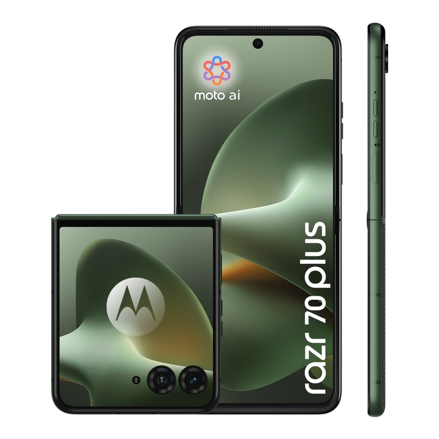 Motorola razr 70 plus 17.5 cm (6.9") Dual SIM Android 16.0 5G USB Type-C 12 GB 512 GB 4500 mAh Dark – 3