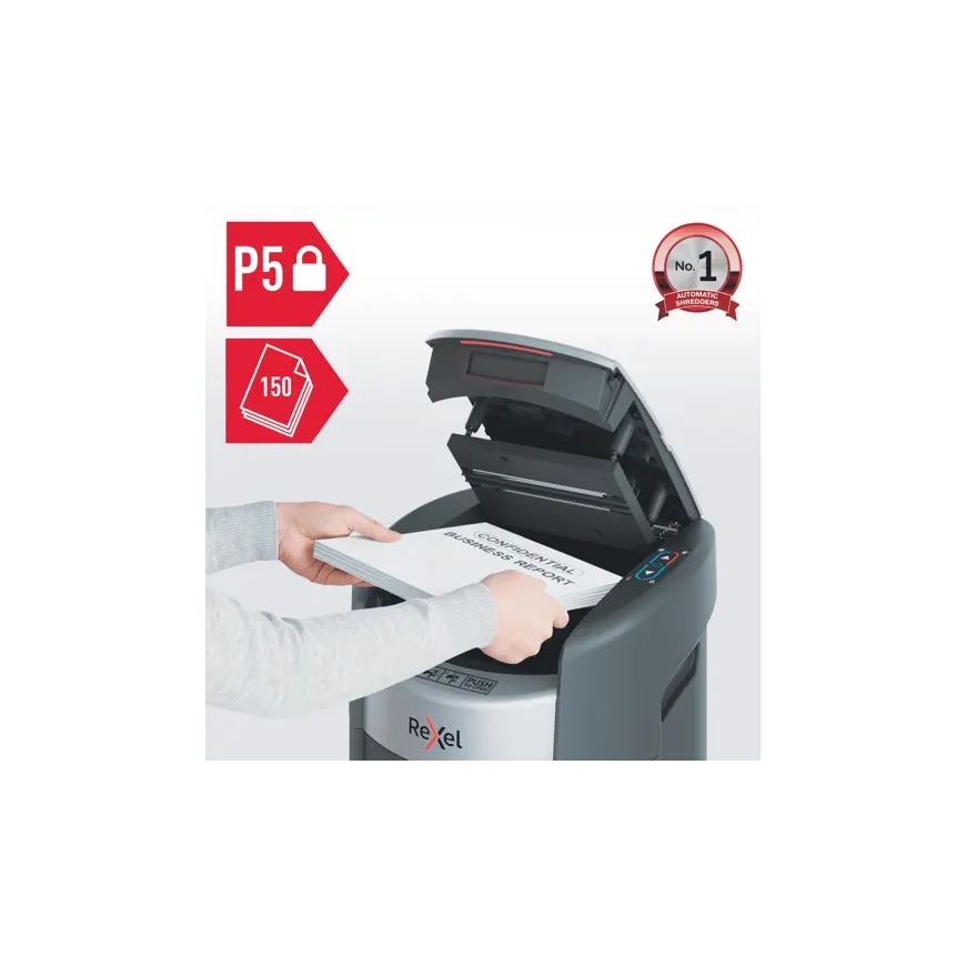 Rexel ShredMax AutoFeed+ 150M Micro Cut Paper Shredder – 2