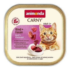 ANIMONDA Carny täiskasvanud veiseliha ja faasan - märg kassitoit - 85g