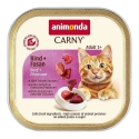 ANIMONDA Carny Pieaugušo liellopa un fazāna - mitrais kaķu barība - 85g