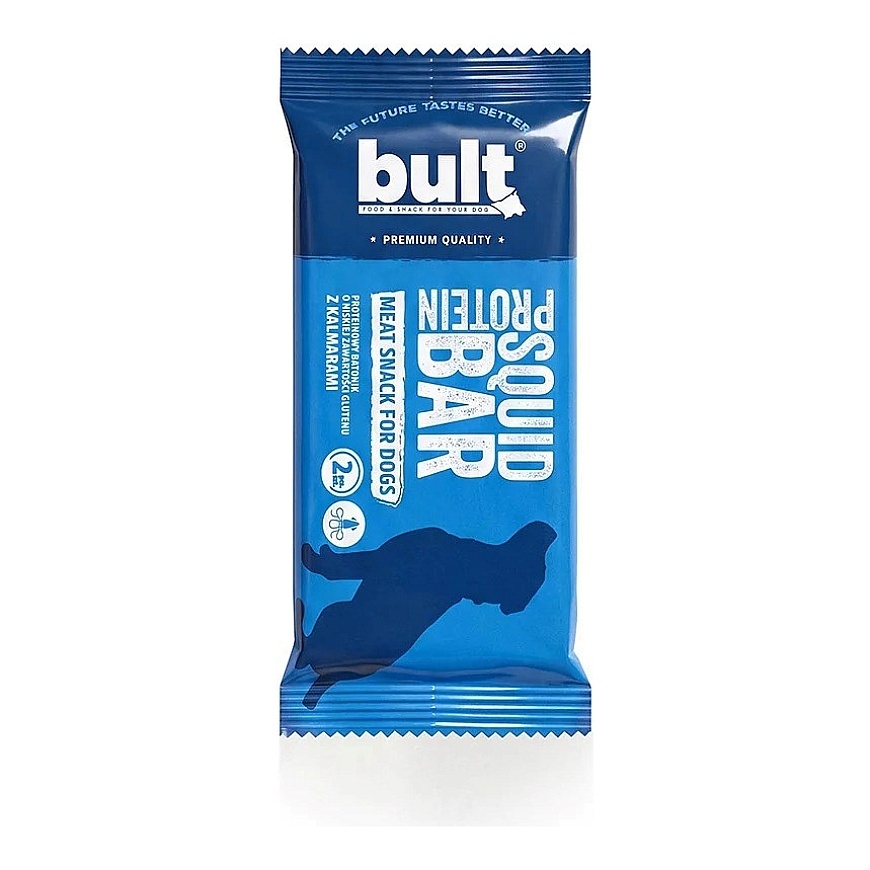 BULT baltymas juostelė su kalmarais - šunų skanėstas - 75g