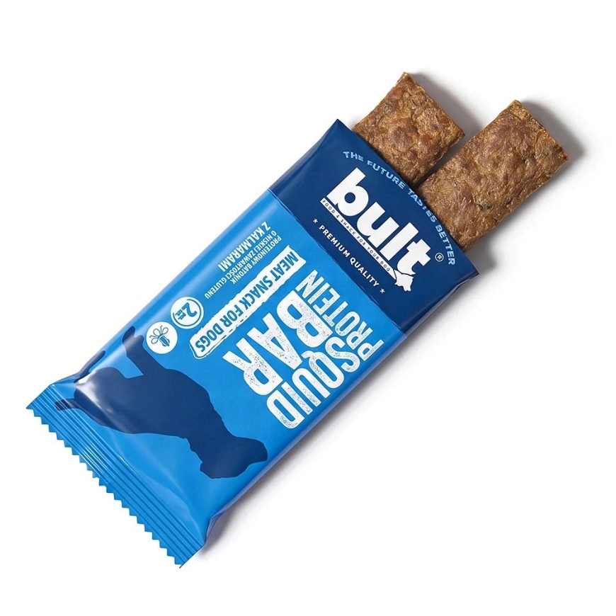 BULT baltymas juostelė su kalmarais - šunų skanėstas - 75g – 3