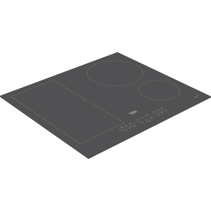 Beko HII64200FMTZG варочная поверхность Серый Встроенный 60 cm Плита с зонами индукции 4 зона(ы) – 2