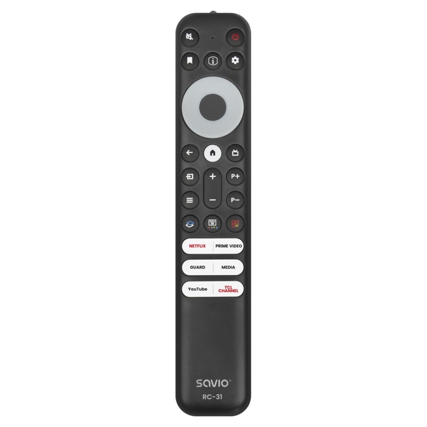 SAVIO RC-31 Universalus/pakeičiantis nuotolinis valdymas TCL TV – SMART TV – 2