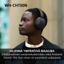 Sony WH-CH730N juhtmevabad mürasummutavad kõrvaklapid, must Sony WH-CH730N juhtmevabad mürasummutavad kõrvaklapid, must
