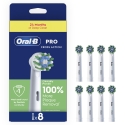 Oral-B Pro Cross Action nomaiņbirstes, 8 gab. Oral-B Pro Cross Action nomaiņbirstes, 8 gab.