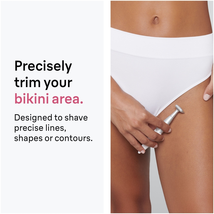 Braun Silk·épil bikini trimmeris, + 4 papildus piederumi, FG1100, balts – 5