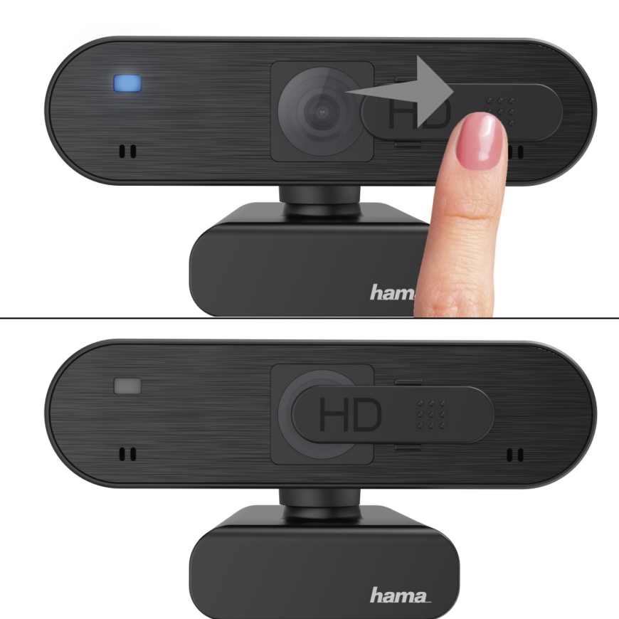 Hama C-600 Pro vebkamera 2 MP 1920 x 1080 pikseļi USB 2.0 Melns – 5