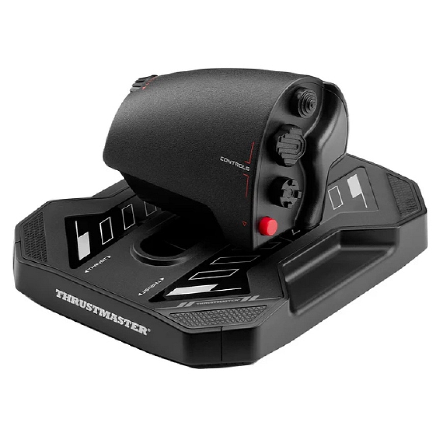 Thrustmaster Sol-R 6 Throttle Must USB Lennusimulaator Analoog/digitaal PC