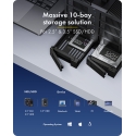 ICY BOX IB-3710-C31 HDD / SSD aptvaras Juoda 2.5/3.5" ICY BOX IB-3710-C31 HDD / SSD aptvaras Juoda 2.5/3.5"