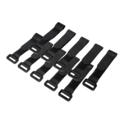 LogiLink KAB0056 nippuside Nailon Musta 10 kpl