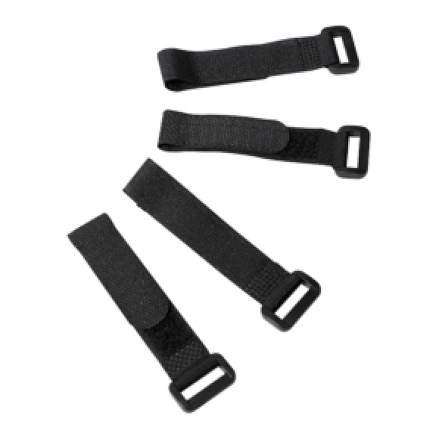 LogiLink KAB0056 nippuside Nailon Musta 10 kpl – 2