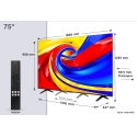 TCL P7L 75P7L TV 190.5 cm (75") 4K Ultra HD Smart TV Wi-Fi Black 400 cd/m² TCL P7L 75P7L TV 190.5 cm (75") 4K Ultra HD Smart TV Wi-Fi Black 400 cd/m²