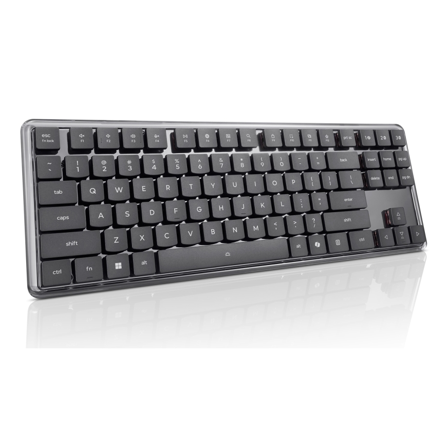 Lenovo 4Y41V37381 näppäimistö Koti /Toimisto USB + RF Wireless + Bluetooth Pohjoismainen Harmaa – 4