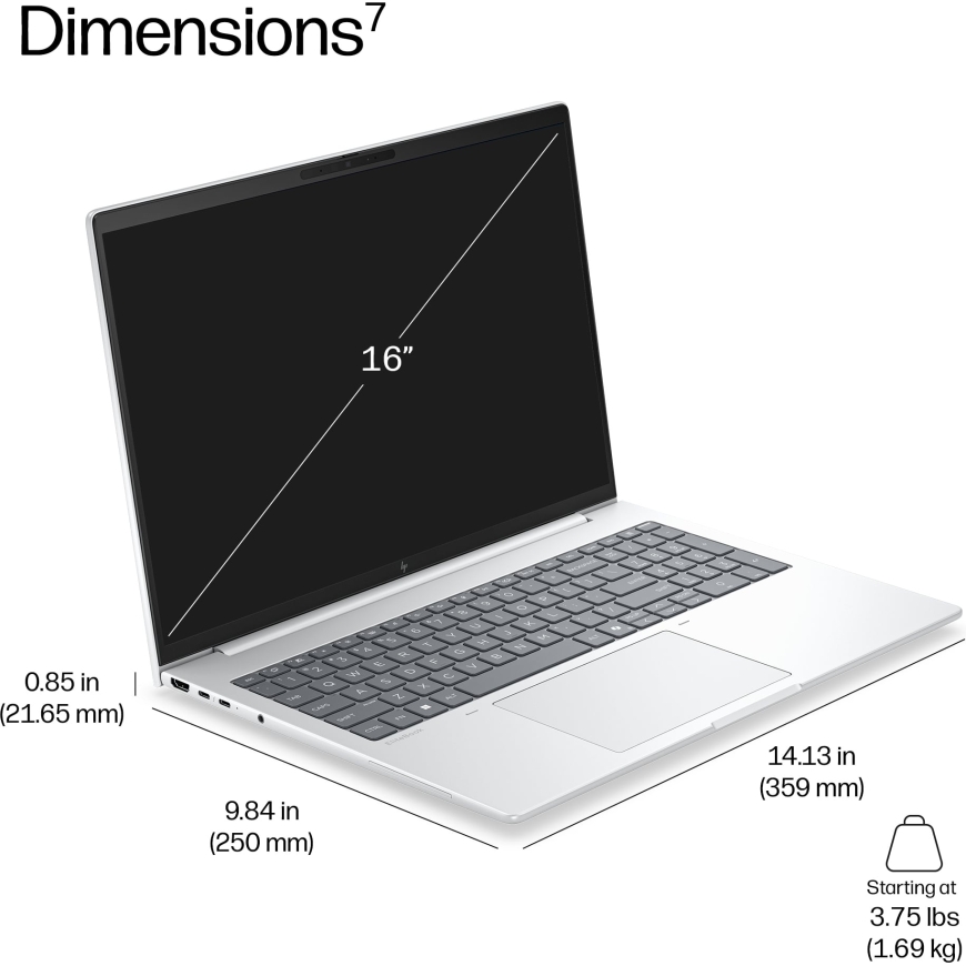 HP EliteBook 8 G2i 16" sülearvuti, Windows 11 Pro (55718138) – 5