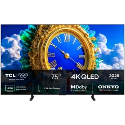 TCL A400 75A400 TV 190.5 cm (75") 4K Ultra HD Smart TV Wi-Fi Black 700 cd/m²