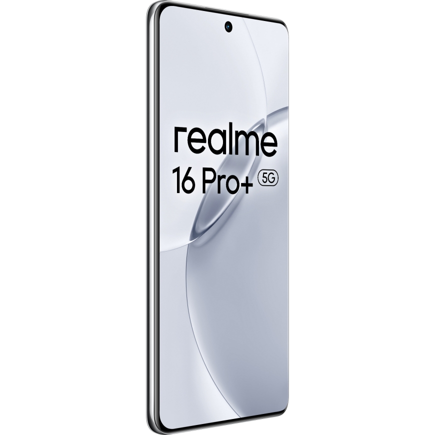 realme 16 Pro+ 5G telefonas, 256/8 GB, pilkas + įkroviklis – 3
