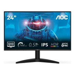 AOC B3 Q24B36X monitori 60,5 cm (23.8") 2560 x 1440 pikseļi Quad HD LED Melns