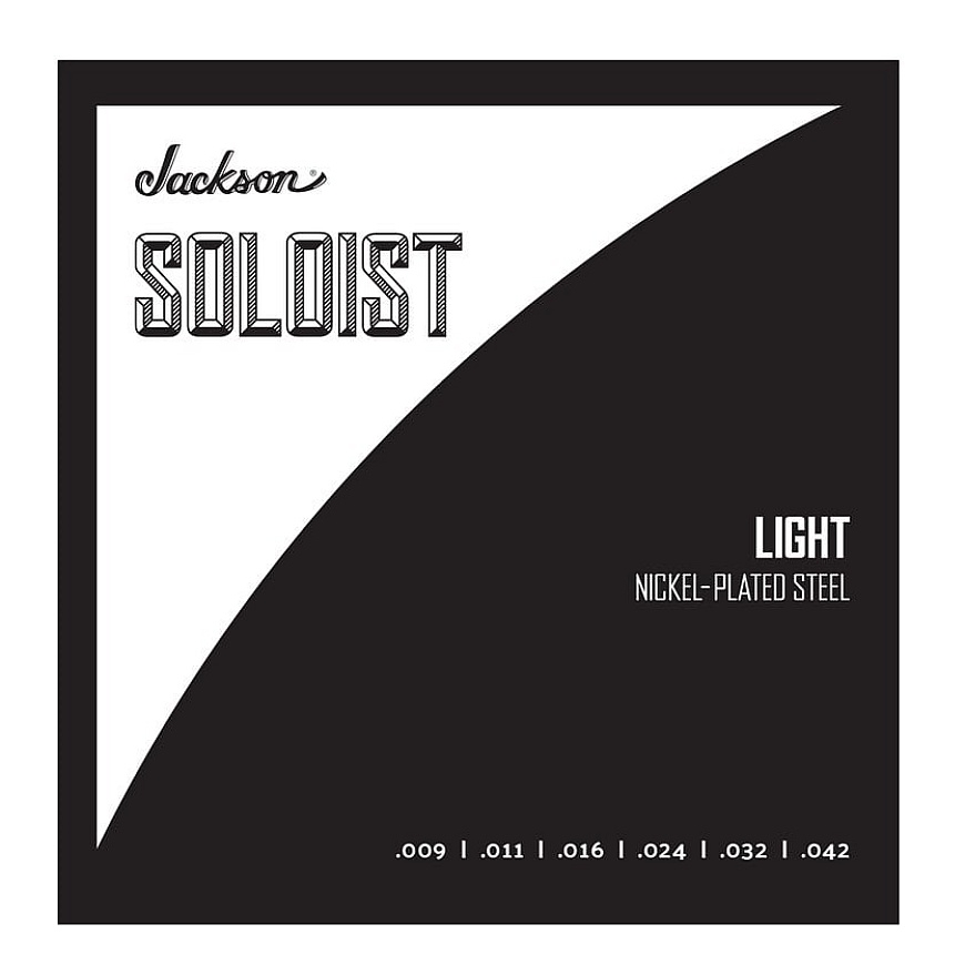 Jackson® Soloist™ Light, sähkökitaran kielet, 9 - 42