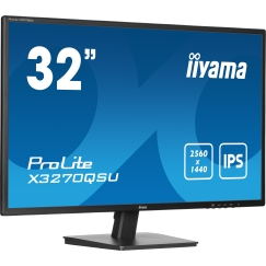 iiyama ProLite X3270QSU-B1 монитор для ПК 80 cm (31.5") 2560 x 1440 пикселей Wide Quad HD LED Черный