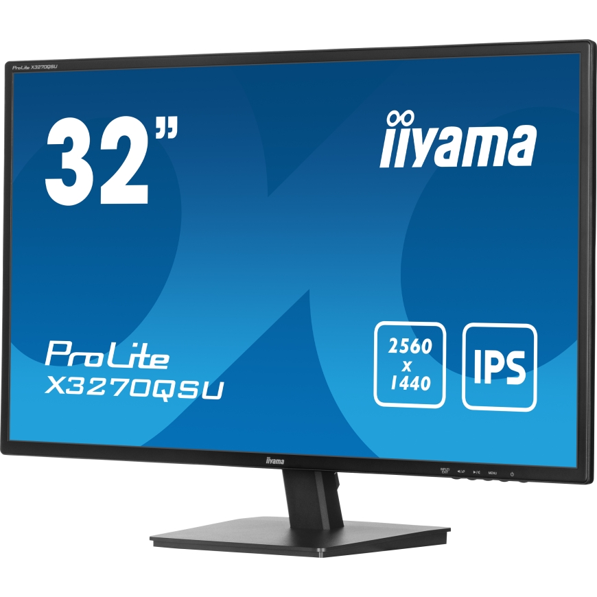 iiyama ProLite X3270QSU-B1 computer monitor 81.3 cm (32") 2560 x 1440 pixels Wide Quad HD LED Black – 4
