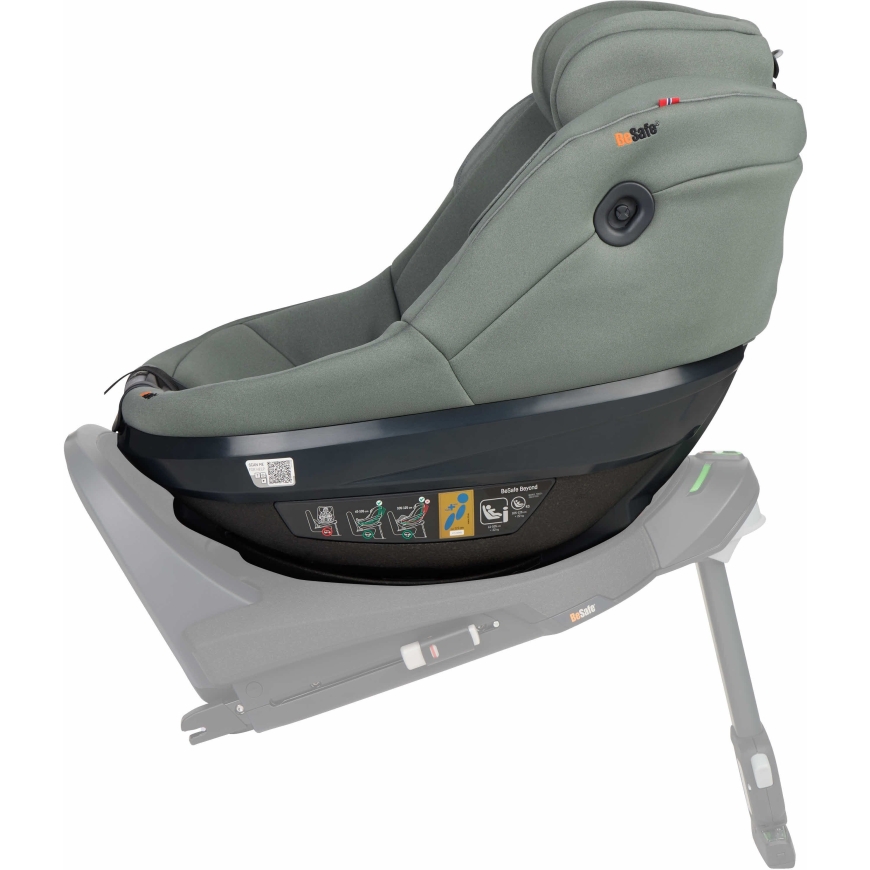 BeSafe Beyond 2 saugumo kėdutė, 61–125 cm, Meadow Green SoftBreeze – 5