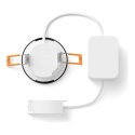 Philips Hue White and colour ambience Plonas įleidžiamas šviestuvas 90 mm Philips Hue White and colour ambience Plonas įleidžiamas šviestuvas 90 mm