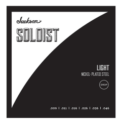 Jackson® Soloist™ Drop Light, electric guitar strings, 9 - 46