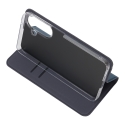 FoneKit BookCase aizsargapvalks, Samsung Galaxy A27, zils FoneKit BookCase aizsargapvalks, Samsung Galaxy A27, zils