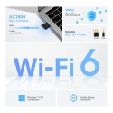 TP-Link Archer AX1800 Nano Wi-Fi 6 Wireless USB Adapter TP-Link Archer AX1800 Nano Wi-Fi 6 Wireless USB Adapter