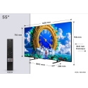 TCL A400 55A400 televizorius 139,7 cm (55") 4K Ultra HD Smart TV „Wi-Fi“ Juoda 600 cd/m² TCL A400 55A400 televizorius 139,7 cm (55") 4K Ultra HD Smart TV „Wi-Fi“ Juoda 600 cd/m²
