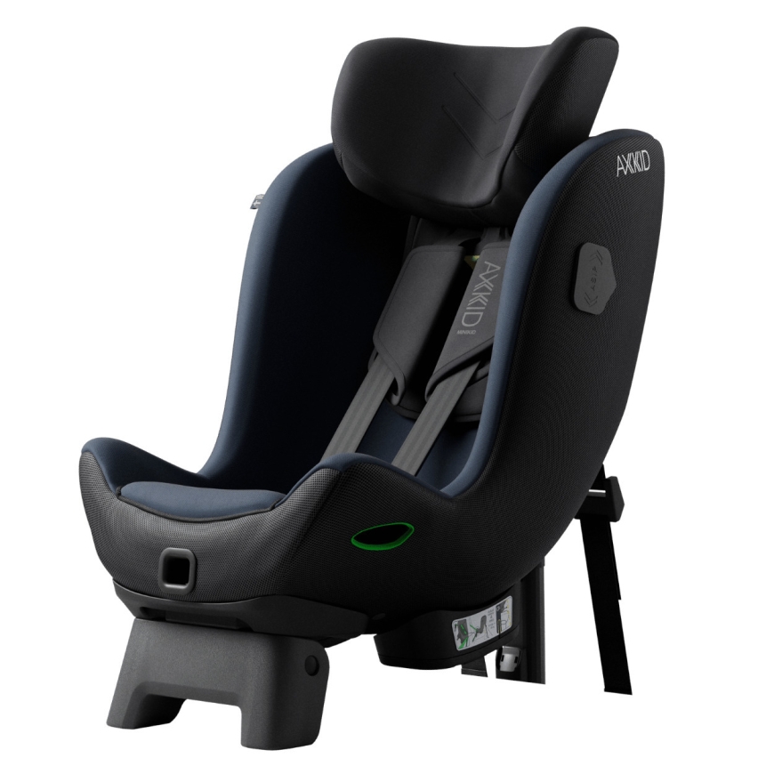 Axkid Minikid 4 PRO saugos kėdutė, 61–125 cm, Glacier Lake Blue – 2