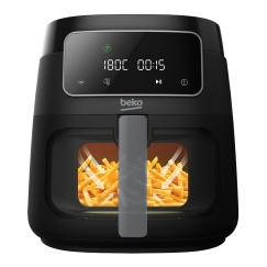 Beko FRL3374B Viens 7,6 L Atsevišķs 1750 W Karstā gaisa fritētājs Melns