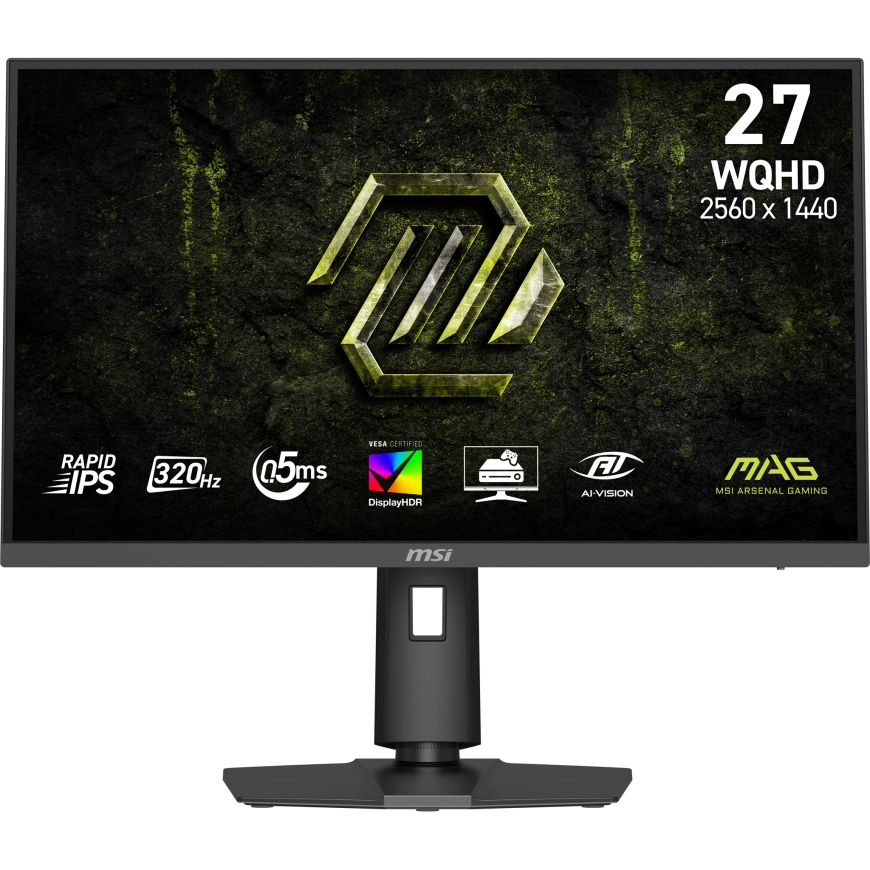 MSI MAG 274QPF X32 monitori 68,6 cm (27") 2560 x 1440 pikseļi Wide Quad HD LCD Melns