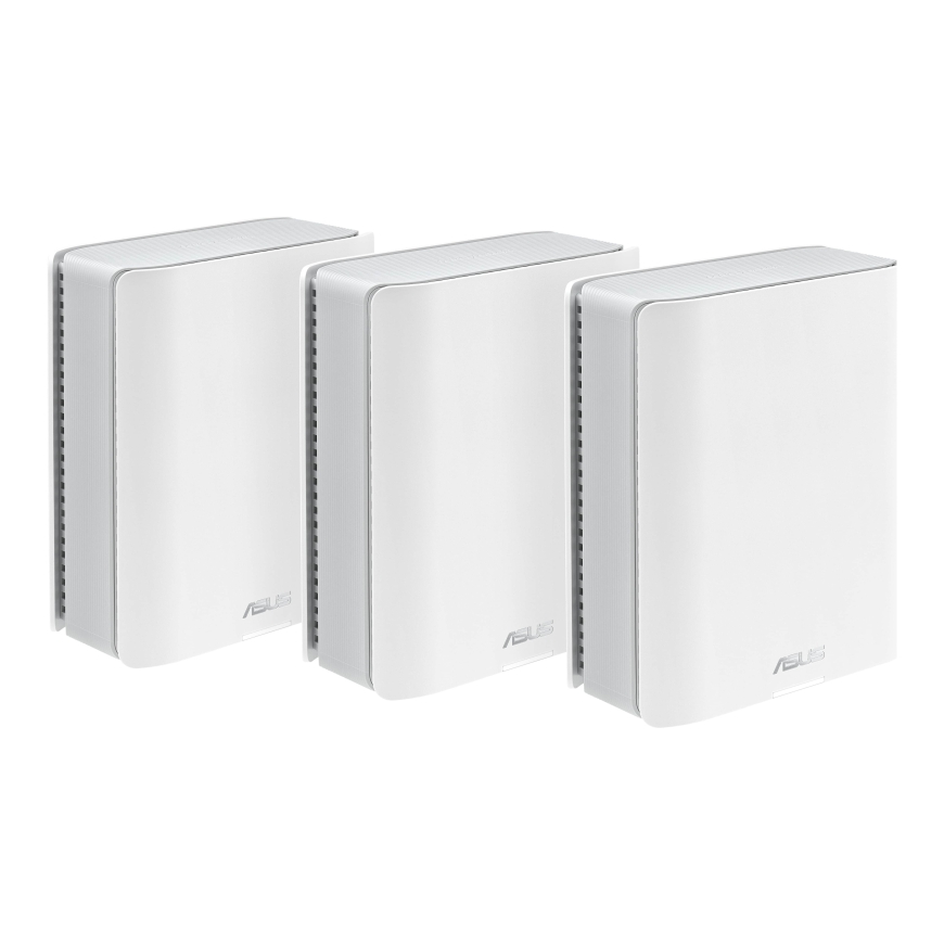 ASUS ZenWiFi BT10 (W-3-PK) Tri-band (2.4 GHz / 5 GHz / 6 GHz) Wi-Fi 7 (802.11be) White Internal