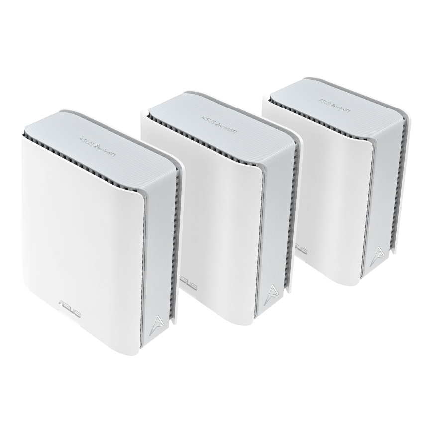 ASUS ZenWiFi BT10 (W-3-PK) Tri-band (2.4 GHz / 5 GHz / 6 GHz) Wi-Fi 7 (802.11be) White Internal – 3