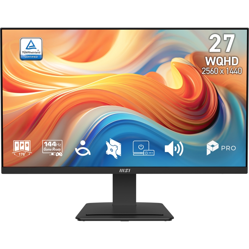 MSI Pro MP273Q E14 PC lamekuvar 68,6 cm (27") 2560 x 1440 pikslit Wide Quad HD Must – 2