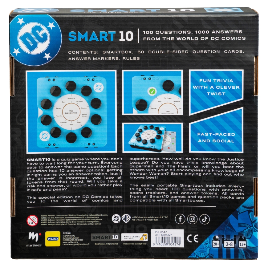 Smart10 DC Comics (ENG) peli – 3