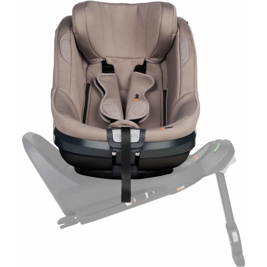BeSafe Beyond 360 2 drošības sēdeklis, 61–125 cm, Tumši smilšu SoftBreeze – 4