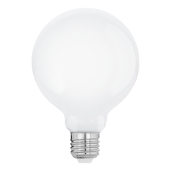 Eglo Connect.z älylamppu, E27, G95, RGBW, 7 W, 806 lm, 3000 K, opaali, 1 kpl