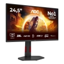 AOC G4 Q25G4SR монитор для ПК 62,2 cm (24.5") 2560 x 1440 пикселей Quad HD LED Черный, Красный