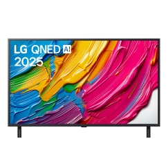 LG QNED AI 43QNED80A6A 109,2 cm (43") 4K Ultra HD Smart TV Wi-Fi Черный