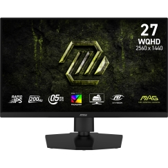 MSI MAG 274QPF E20 монитор для ПК 68,6 cm (27") 2560 x 1440 пикселей Wide Quad HD ЖК Черный