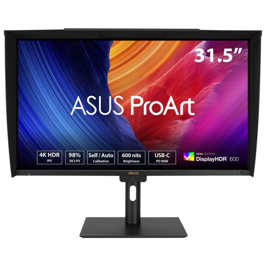 ASUS ProArt PA32UCE monitori 80 cm (31.5") 3840 x 2160 pikseļi 4K Ultra HD LED Melns